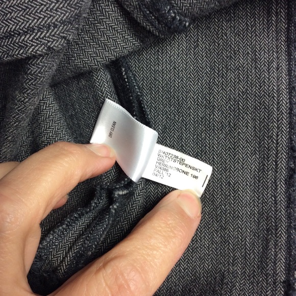 Banana Republic Stretch Grey Herringbone🌸 - Picture 5 of 7